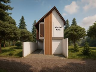 Kos Monjali di Ringroad Utara Jogja, 2 Lantai 8 Kamar, Kamar Mandi Dalam Parkir Mobil dan Motor Luas