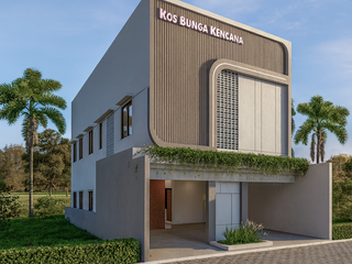 Kost Kayen Jalan Kaliurang Jogja depan Pasar Colombo,2 lantai 16  kamar, Closet Duduk Kamar Mandi Dalam