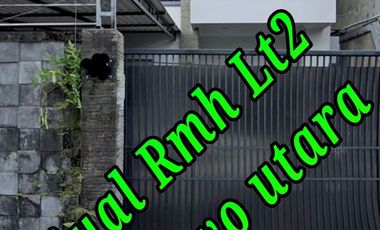 Dijual Rumah Lantai 2 di Area Jln Kebo Iwa Utara Gatsu Barat Denpasar Bali