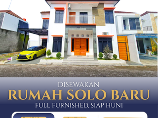 Solo Baru House for Rent New 2-Storey Building, Fully Furnished, Ready to Move In