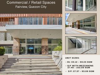 For Sale: Commercial/Retail Spaces in Fairview