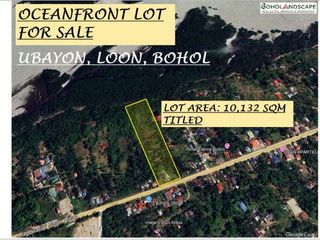 Oceanview Lot for Sale in Ubayon, Loon, Bohol.