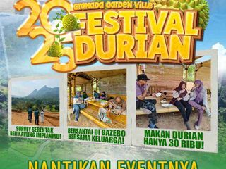 Kavling Wisata utk Rumah atau Villa di Granada Garden Ville Bogor