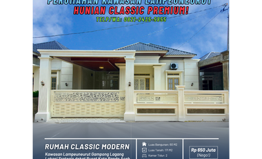 Dijual Rumah Classic di Kawasan Lampeuneurut - Hunian Cantik Best Seller!