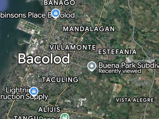 LOT Only For Sale at Buena Park Subdivision, Bacolod City