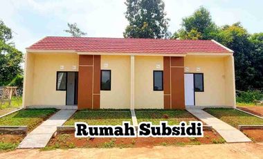 Dobel dinding Batal Hebel, Rumah Subsidi di Tenjo