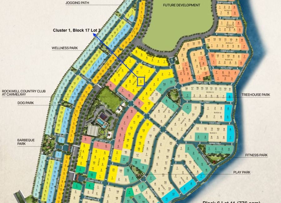 Rockwell Carmelray Drive, Rockwell South at Carmelray, Canlubang, Calamba, Laguna