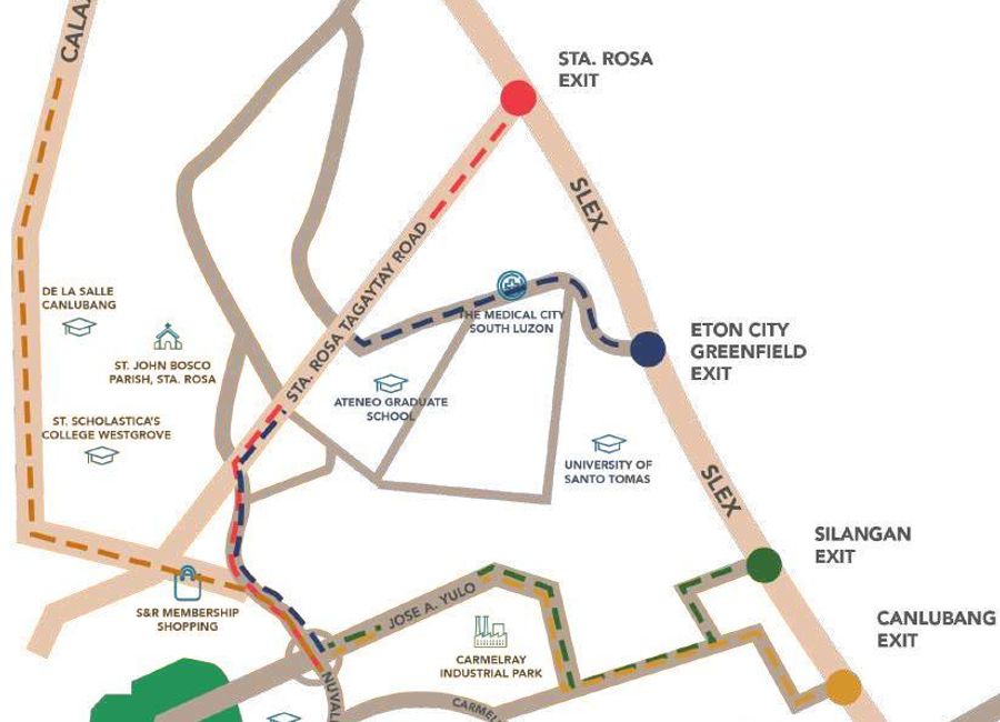 Rockwell Carmelray Drive, Rockwell South at Carmelray, Canlubang, Calamba, Laguna image 3