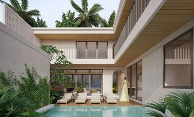 Villa 3 Kamar Tidur dengan Pemandangan GWK di Jimbaran