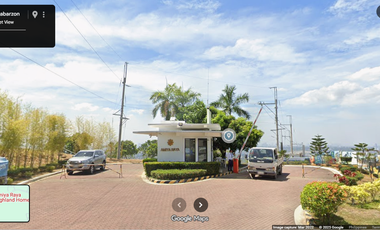 Foreclosed Property - 384 sqm for Sale Lot 3 Blk 24 in Amiya Raya Highland Homes, San Mateo, Rizal