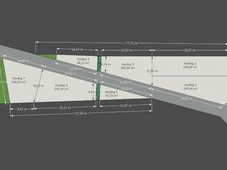 Tanah Hook dekat Jalan Jogja-Solo, dekat Pintu Toll Prambanan. Cocok untuk Hunian, Investasi maupun  pergudangan, maupun usaha