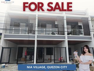3 Bedrooms3BR Townhouse For Sale in Nia Village, Quezon City