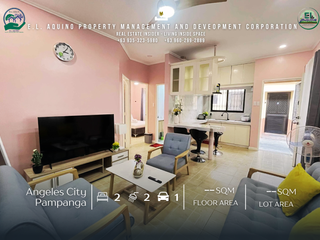 FOR RENT - Fully Furnished 2 Bedroom House Apartment in a Secured Subdivision in Malabanias Angeles City Pampanga