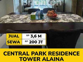 APARTMENT CENTRAL PARK TOWER ALAIAN FULL FURNISH HADAP PULLMAN HOTEL, S. PARMAN, GROGOL JAKARTA