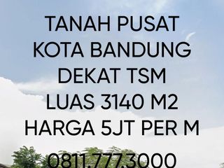 Tanah Pusat Kota Bandung dekat Trans Studio Bandung