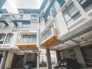 Modern 4-Storey Townhouse for Sale in Pinaglabanan, San Juan – With Pool, 4BR, 6T&B, 3 Parking