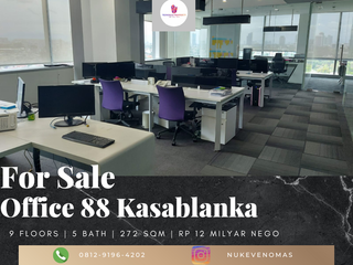 For Sale: Office 88 Kasablanka, Fully Furnished, 9th Floor