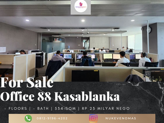 For Sale: Office 88 Kasablanka Fully Furnished, Freehold