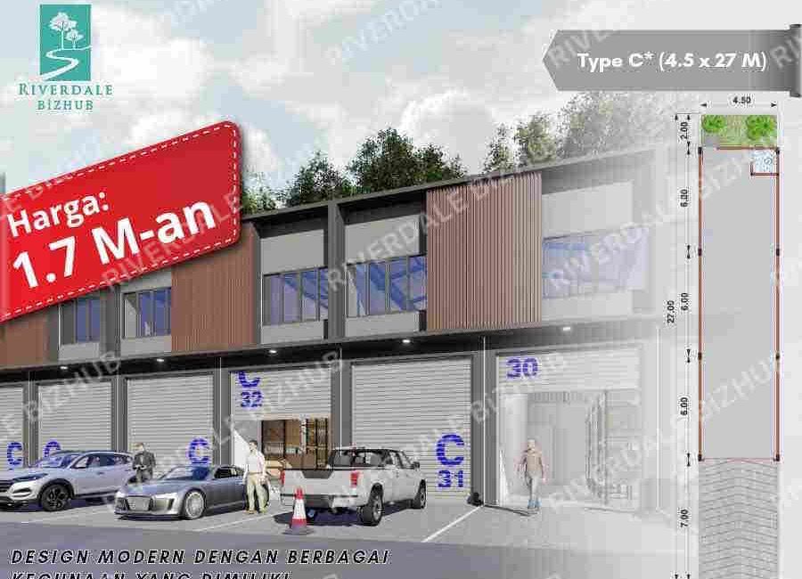 dijual ruko multiguna cocok untuk usaha premium anda, lokasi strategis ...