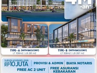 DIJUAL RUKO DI KOTA MANDIRI CITRALAND TALLASA CITY CUMA 4 M UDAH BISA BUAT INVESTASI ATAU BUKA USAHA