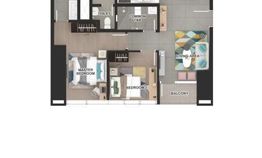 2 BEDROOM  PreSelling Uptown No downpayment