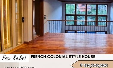 For Sale: French Colonial Style House located at Brazil St., Loyola Grand Villas, Quezon City