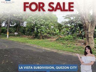 FOR SALE: 2400 sqm Lot in La Vista, Quezon City