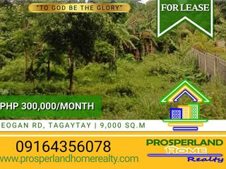 FOR LEASE / SALE – LOT IN NEOGAN, TAGAYTAY CITY