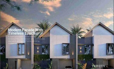 RUMAH MEWAH LANTAI 2 DP Rp. 150 JUTAAN LANGSUNG BUNGKUS.  JALAN BUANA PERMATA HIJAU , DEKAT JALAN MAHENDRADATTA, DENPASAR BALI.