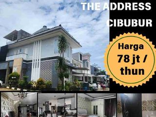 Disewakan Rumah Furnished di The Address Cibubur