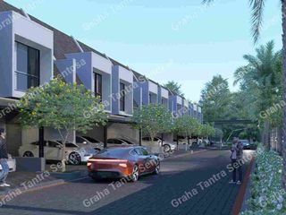 Rumah Baru Modern Tropis bisa Kpr, lokasi Stategis dekat Al azhar Internasional