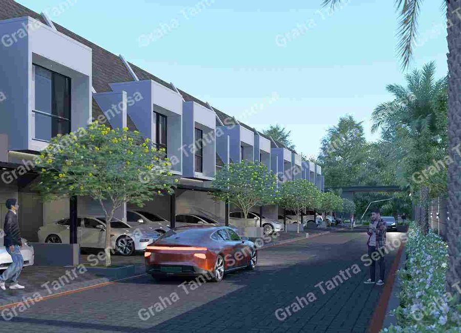 Rumah Baru Modern Tropis bisa Kpr, lokasi Stategis dekat Al azhar ...