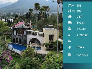 Dijual Villa Klub Bunga Batu Full Furnish Private Pool