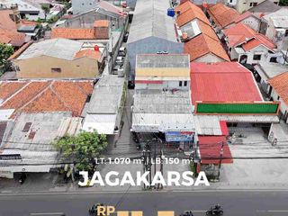 bangunan komersial dan kontrakan pingir jalan raya jagakarsa jakarta selatan shm dibawah njop