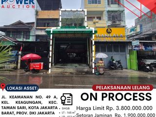 DIJUAL TANAH DAN BANGUNAN MELALUI LELANG‼