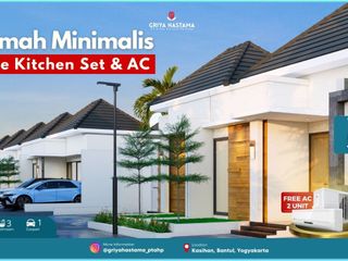 RUMAH MURAH BANTUL DALAM CLUSTER ONE GATE SYSTEM 400 JUTAAN