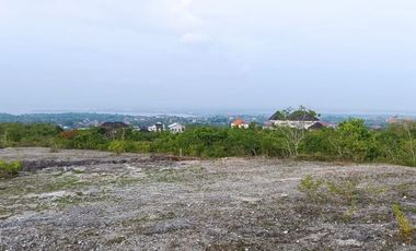 Dijual tanah full unblock ocean view di puri gading jimbaran
