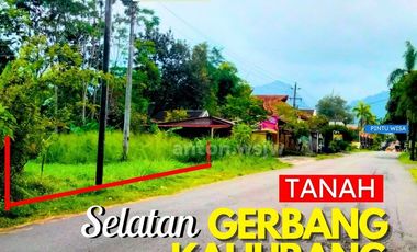 Tanah Murah Jogja selatan gerbang wisata Kaliurang Lt 1583 m2 lb 15 m