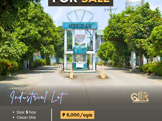 For Sale: Industrial Lot located at Merdiain Industrial Park Maguyam Silang, Cavite
