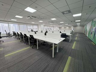 Prime Fully- Furnished with 300 Workstations Office Space for Lease in Makati with BPO 24/7 Set- Up
