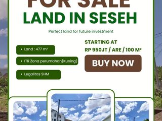 DIJUAL TANAH DEKAT PANTAI SESEH
