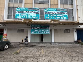 DIJUAL SUPER CEPAT RUKO GANDENG 3 UNIT RAWA BOKOR BANDARA. LOKASI RAMAI STRATEGIS HADAP JALAN RAYA