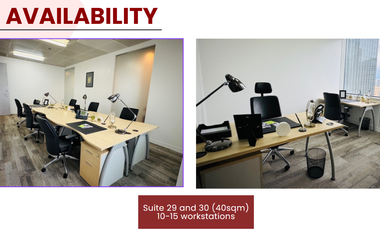 Serviced Office for Rent/CEO SUITE - Suite 29 and 30, Ayala Avenue, Makati City
