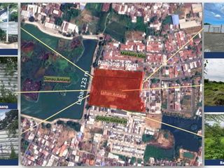 Tanah Luas dengan Lokasi Strategis di Jl. Waduk Tunggu Pampang – Antang, Makassar!