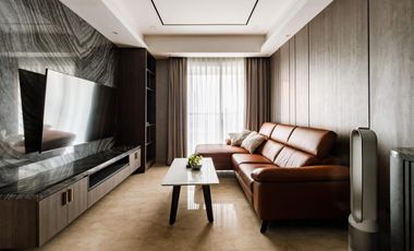 Apartemen Gold Coast PIK Tower Bahama 113m 3+1BR Corner Furnished