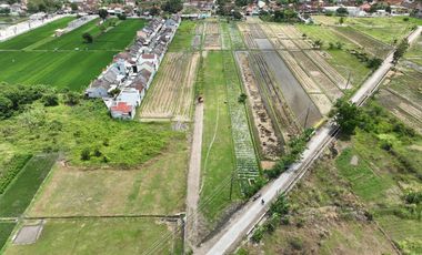 Tanah Godean Area Sidoarum Terjangkau Pusat Kota Yogyakarta