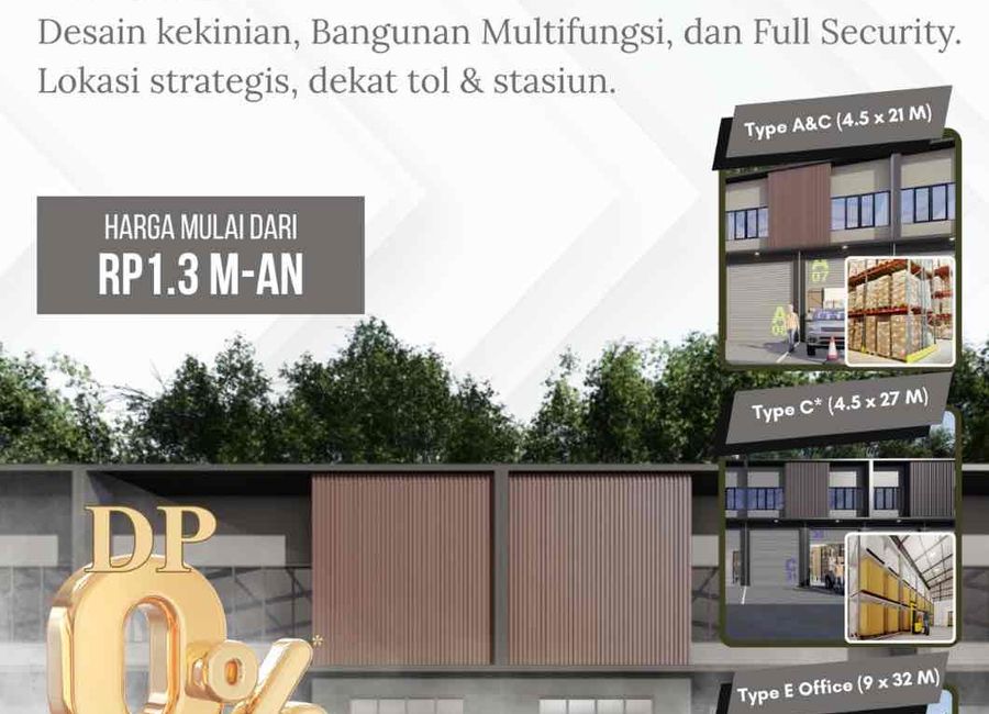 DiJual Ruko multiguna, gudang, showroom, kantor, dll. BiZHuB Riverdale ...
