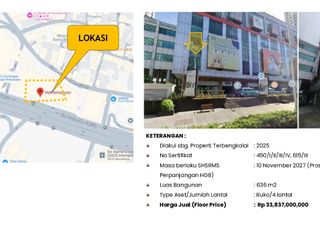 Jual Unit Komersial di Mall Ambassador Jakarta Selatan