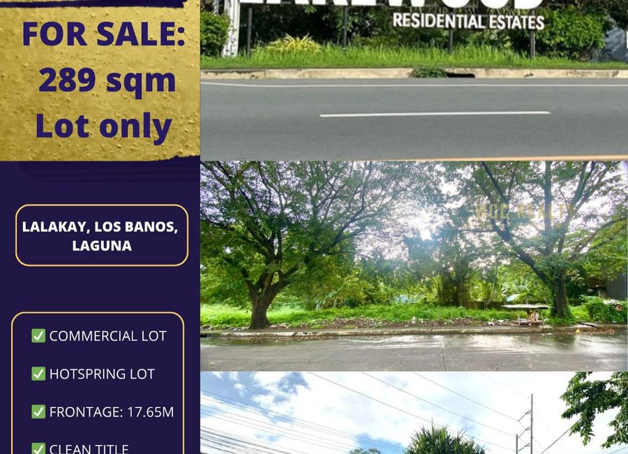 Lakewood Avenue, Lakewood, Lalakay, Los Baños, Laguna