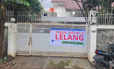 Di lelang rumah  mewah kemang selatan X no. 112 B, kel. bangka, shm, luas 945m2